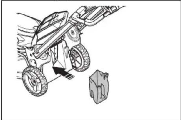 HUSQVARNA LE 322R - To change the product to mulching mode - 1