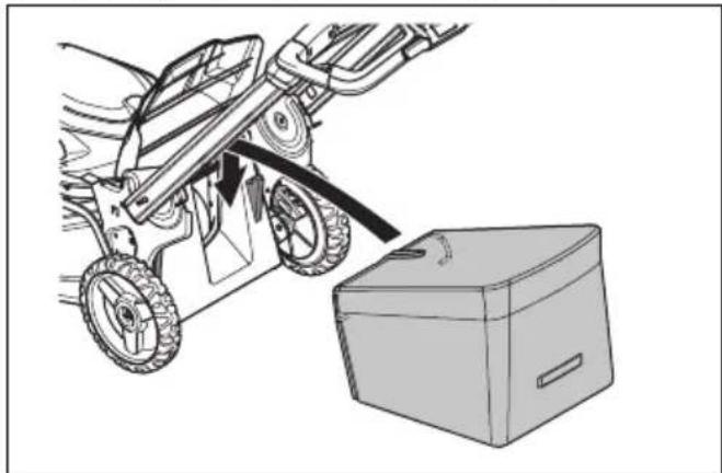 HUSQVARNA LE 322R - To use the product with the grass catcher - 3