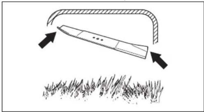 HUSQVARNA LE 322R - Pour remplacer la lame - 3