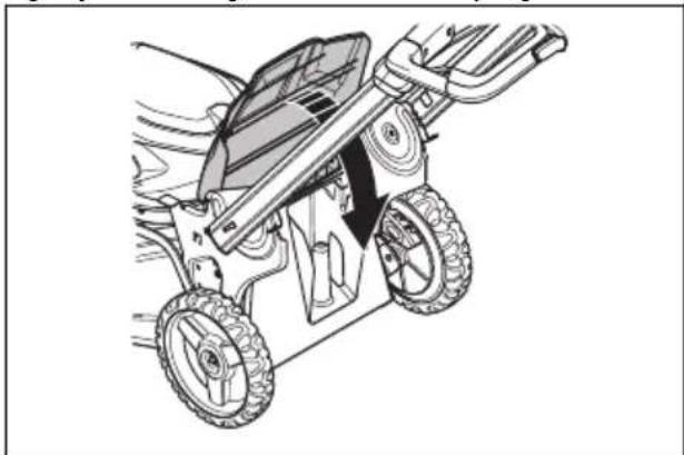 HUSQVARNA LE 322R - To change the product to mulching mode - 2