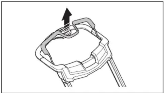 HUSQVARNA LE 322R - Motor brake handle - 1
