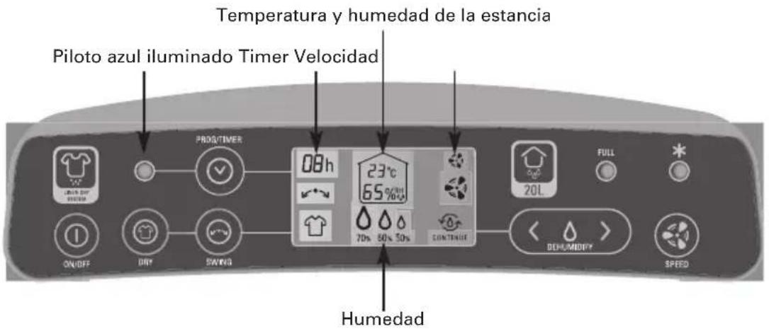 TEFAL Intense Dry Control Linen Dry DU4130 - - Función TIMER - 1