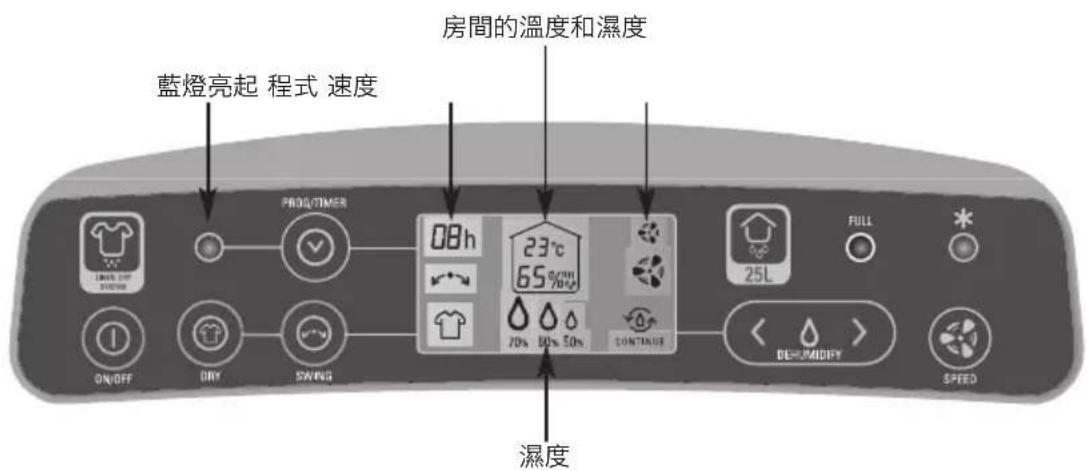 TEFAL Intense Dry Control Linen Dry DU4130 - - 功能程式 - 1