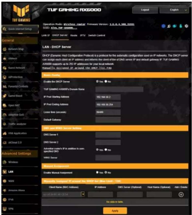 ASUS TUF Gaming TUFAX6000 - Le client ne peut pas établir de connexion wifi avec le routeur. - 1