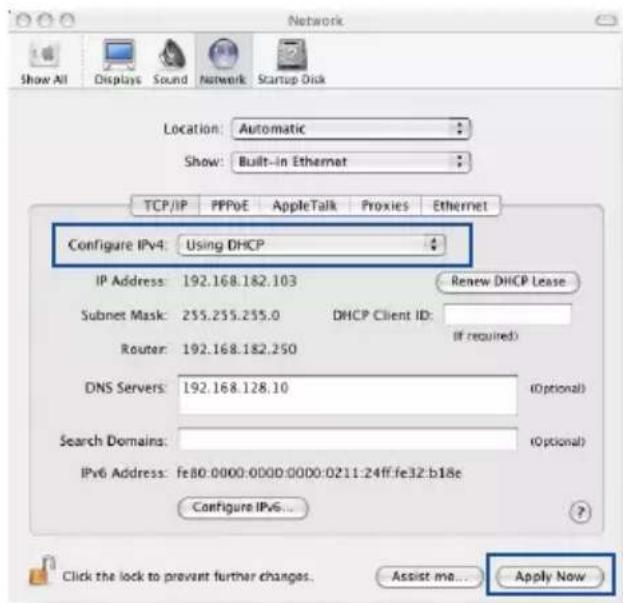 ASUS TUF Gaming TUFAX6000 - configurez les paramètres tcp/ip pour l'obtention automatique d'une adresse IP. - 5
