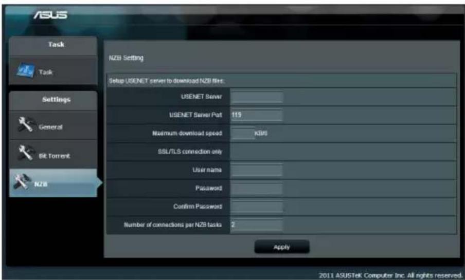 ASUS TUF Gaming TUFAX6000 - Paramètres NZB - 1