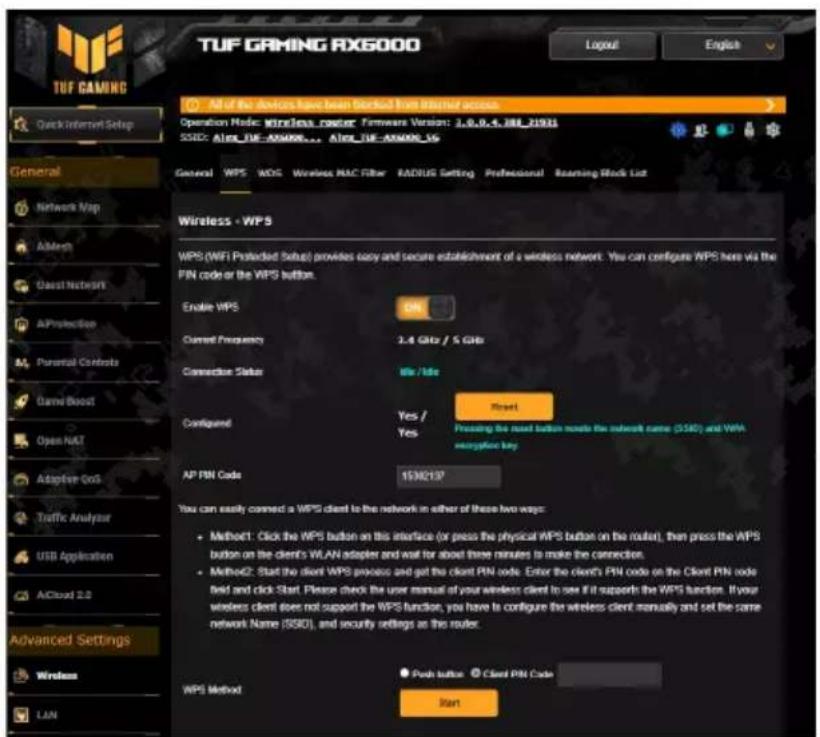 ASUS TUF Gaming TUFAX6000 - WPS - 1