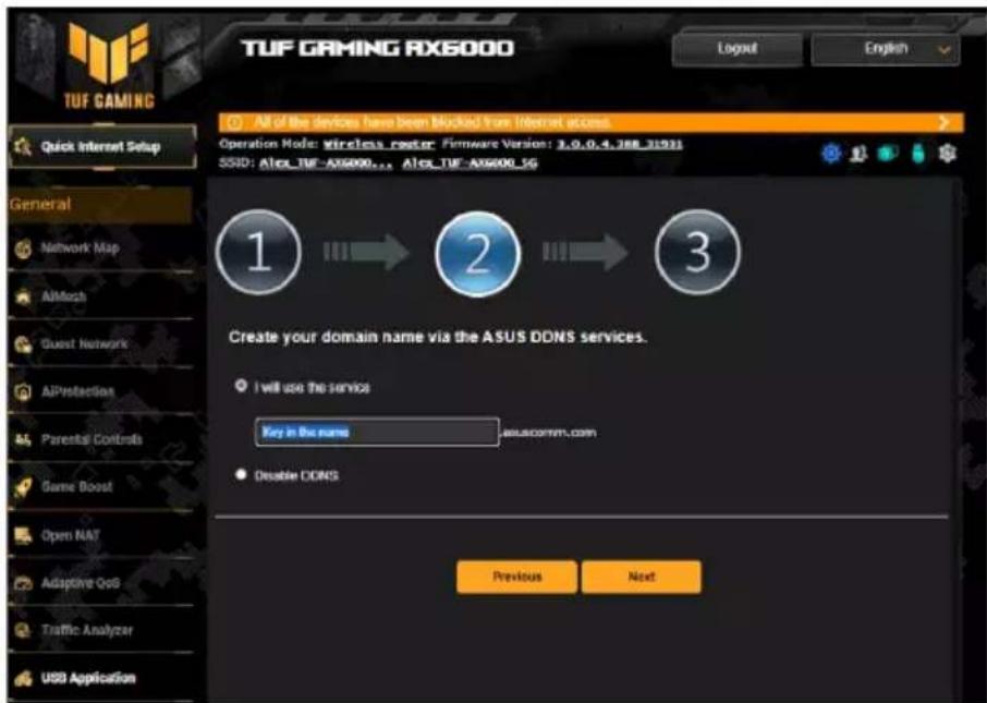 ASUS TUF Gaming TUFAX6000 - Pour utiliser AIdisk : - 3