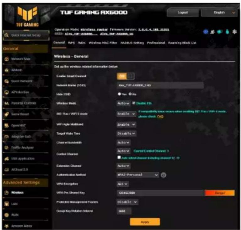 ASUS TUF Gaming TUFAX6000 - Configurer smart connect - 1