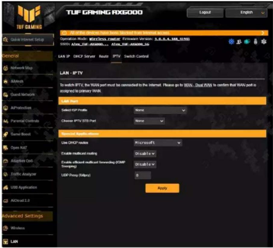 ASUS TUF Gaming TUFAX6000 - Télévision sur IP - 1