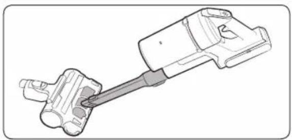 SAMSUNG VS15T7032R5 - Mini Motorized Tool Extension Crevice Tool / Pipe - 1