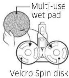SAMSUNG VS15T7032R5 - Using the multi-use wet pad - 1