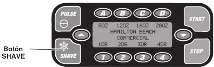 HAMILTON BEACH Revolution HBS1400 - Cómo granizar hielo - 1