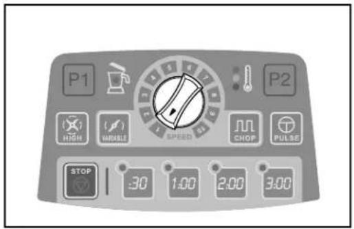 HAMILTON BEACH Expeditor HBF1100S - Utilisation des commandes - 1