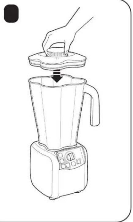 HAMILTON BEACH Tempest HBH650 - Blender Operation – Quick Start Guide - 5