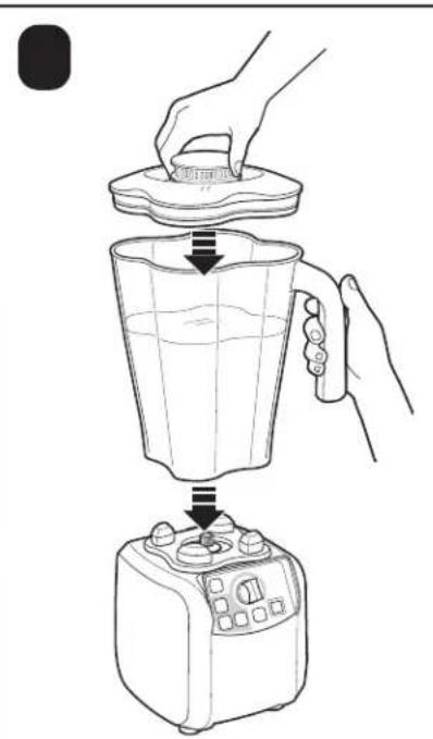 HAMILTON BEACH Tempest HBH650 - Blender Operation – Quick Start Guide - 14
