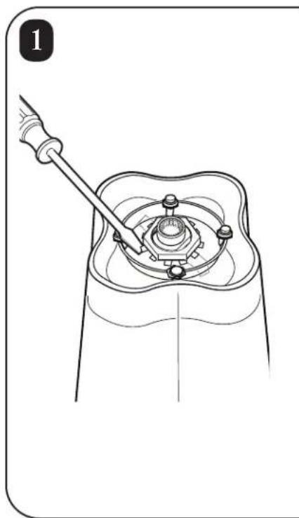 HAMILTON BEACH Tempest HBH650 - Replacing the Cutter Assembly - 2
