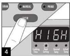 HAMILTON BEACH Set 'n Forget 33956 - Program Mode - 4