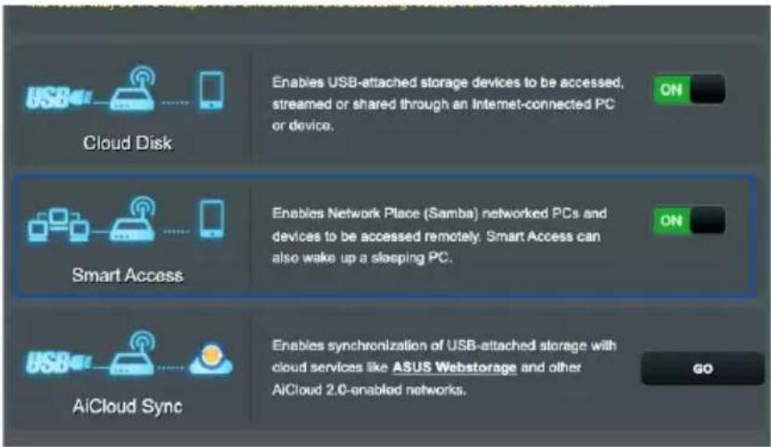 ASUS RTAX59U - Pour créer un disque de stockage dans le cloud : - 4