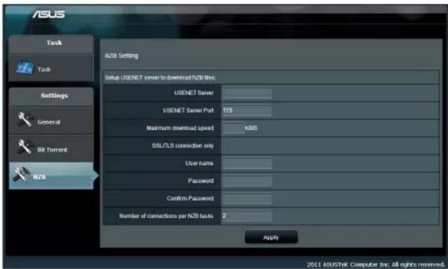 ASUS RTAX59U - Paramètres NZB - 1