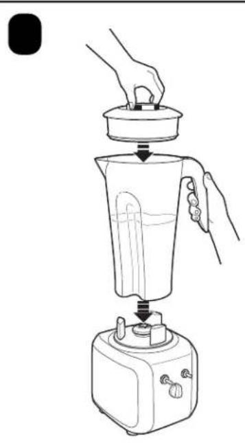 HAMILTON BEACH Tango HBH450R - Blender Operation – Quick Start Guide - 13