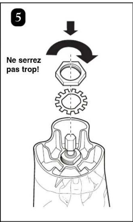 5 Ne serrez pas trop!