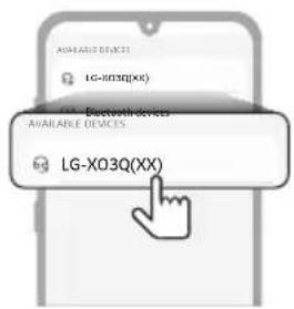 AGNARIDI DEVICES LG-X03Q(XX) G1 Bluetooth devices AVAILABLE DEVICES LG-X03Q(XX)