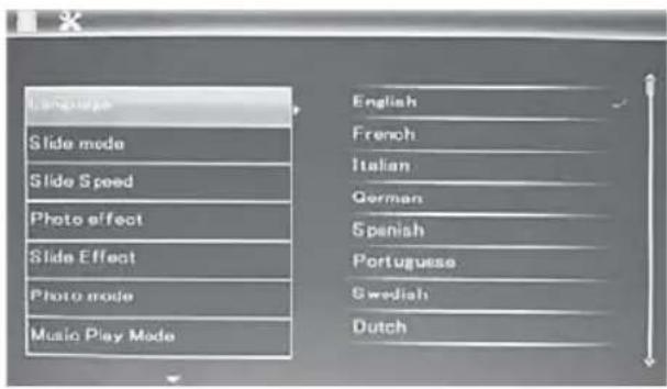 BRAUN DigiFrame 1587 - Configurações - 1