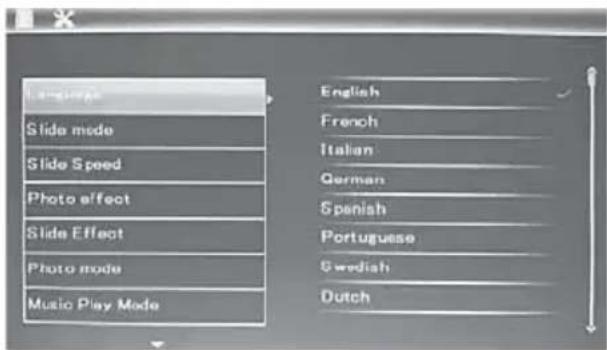 BRAUN DigiFrame 1587 - Inställningar - 1