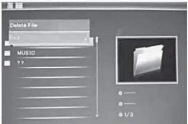 BRAUN DigiFrame 1587 - Fonction supprimer - 1