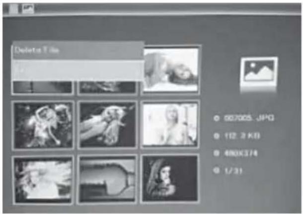 BRAUN DigiFrame 1587 - Função Copiar & Apagar - 2