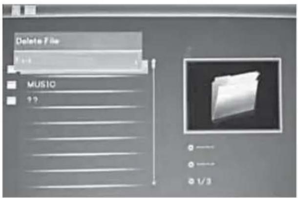 BRAUN DigiFrame 1587 - Delete function - 1