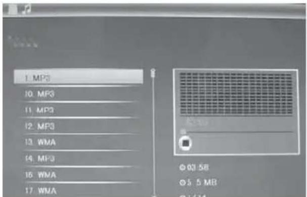 BRAUN DigiFrame 1587 - Musikläge - 1
