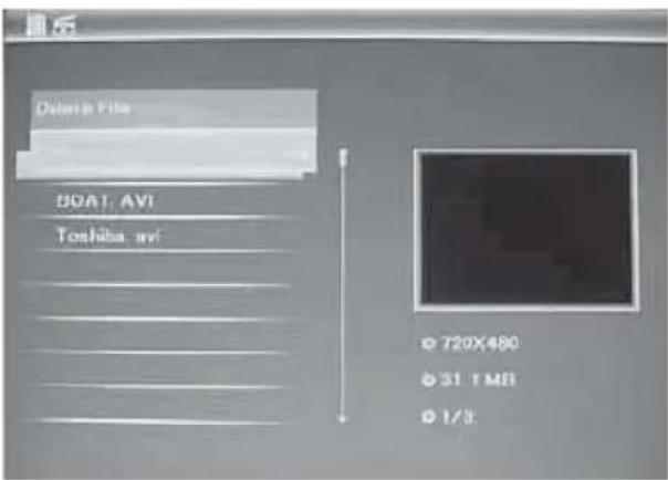 BRAUN DigiFrame 1587 - Fonction supprimer - 1