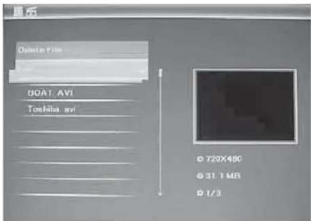 BRAUN DigiFrame 1587 - Raderingsfunktion - 1