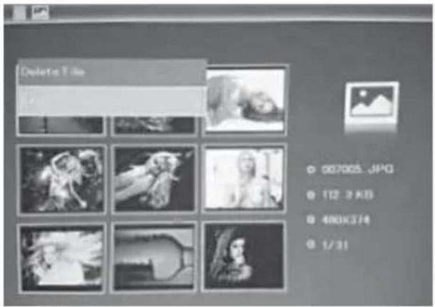 BRAUN DigiFrame 1587 - Función copiar y borrar - 2