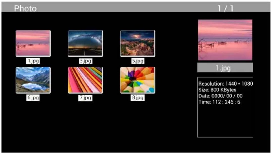 BRAUN DigiFrame 1083 - Mode image : - 1