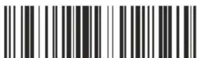Barcode image containing machine-readable data with vertical lines and dots