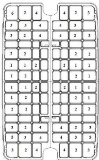 VIKING FDWU324 - PANIER À COUVERTS SUPPÉRIEUR - 2