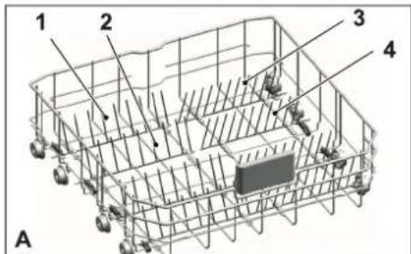 VIKING FDWU324 - COLLAPSIBLE LOWER BASKET TINES - 2