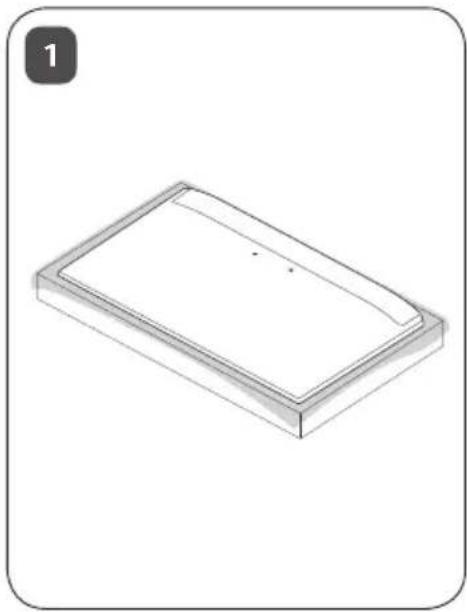 LG AMST21BB - Zusammenbau des Ständers - 3