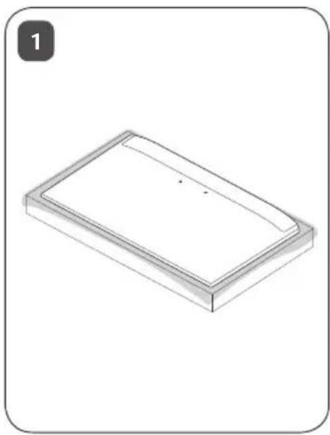LG AMST21BB - Cómo montar el soporte - 3