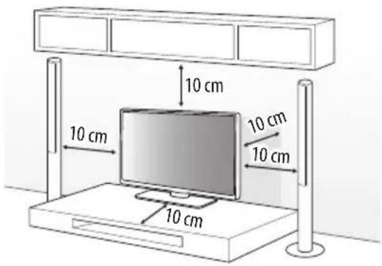 LG AMST21BB - Aufstellung auf einem TV-Tisch oder sonstigen Möbeln - 1