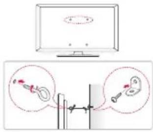 LG AMST21BB - Fixation fiable de la TV au mur - 1