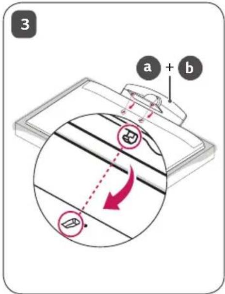 LG AMST21BB - How to Assemble the Stand - 5