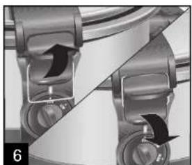Mechanical assembly diagram showing a rotating component with directional arrows (no text or symbols)