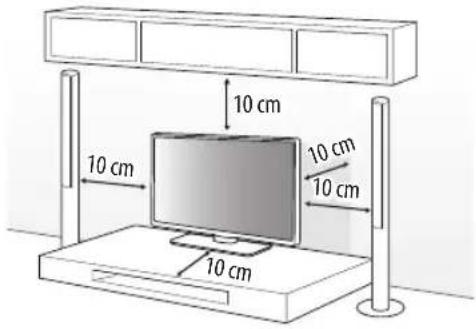 LG AMST21BC - Aufstellung auf einem TV-Tisch oder sonstigen Möbeln - 1