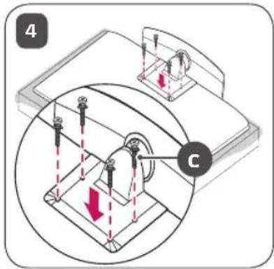 LG AMST21BC - Comment assembler le support - 52