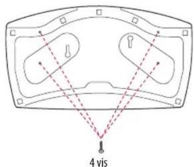 LG AMST21BC - Fixation du téléviseur sur un bureau - 1