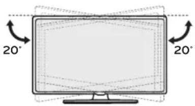 LG AMST21BC - TV'nin Açısını İzleme Yönüne Uygun Olarak Ayarlama - 1